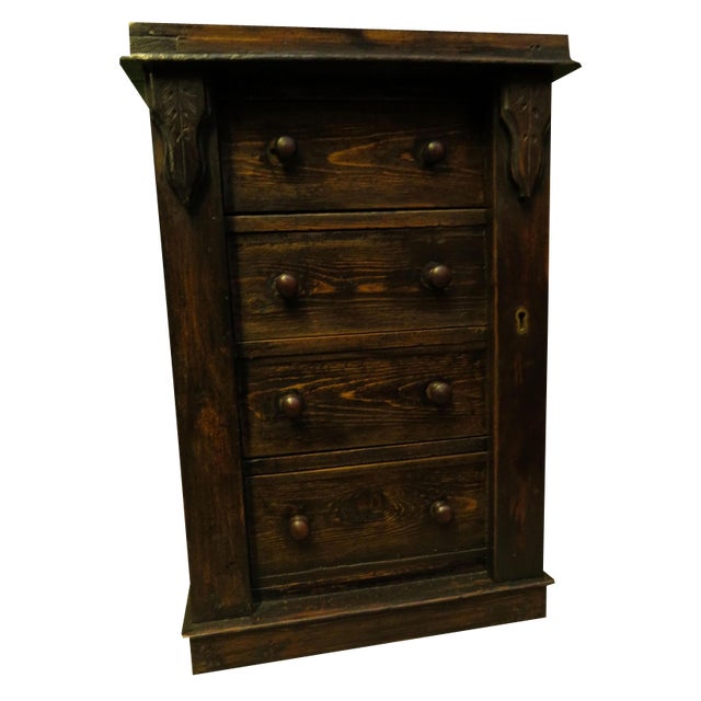 Miniature Apprentice Piece Wellington Chest, 1890s For Sale