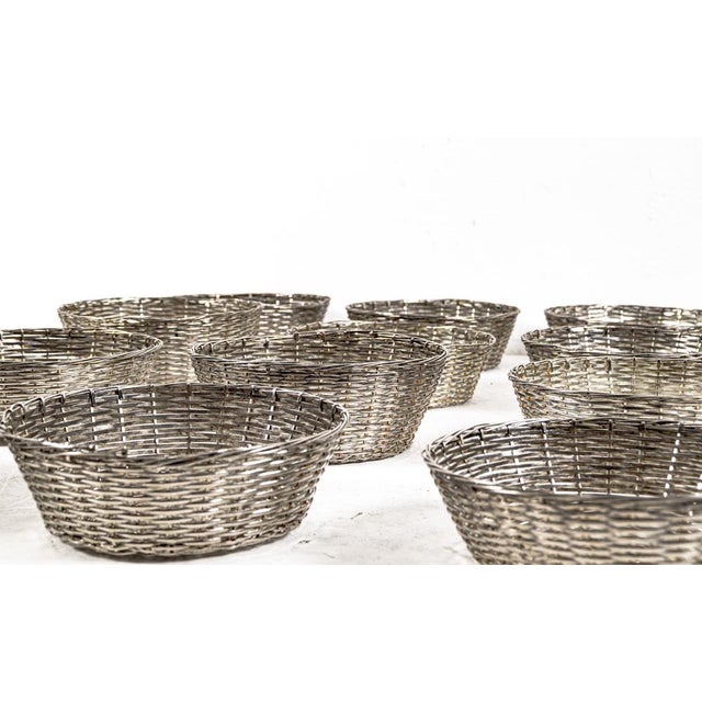 Vintage Silver-Plated Bread Crook For Sale - Image 6 of 18