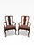 A distinguished set of four dining chairs by Kindel Furniture Company, Grand Rapids, Michigan—renowned for its high-...