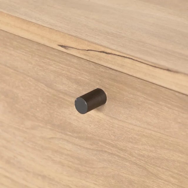 Four Hands Isador Media Console, Dry Wash Poplar For Sale - Image 12 of 13