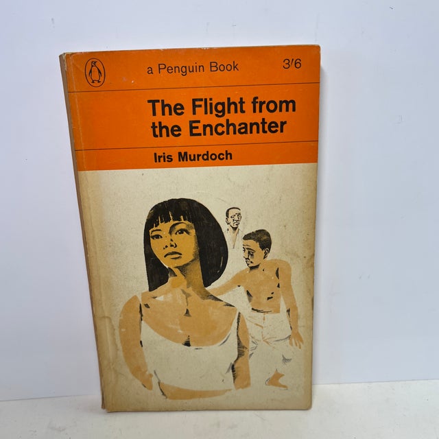 Vintage Fiction Iris Murdoch Soft Cover Books Set/4 For Sale - Image 4 of 6