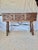 This 19th Century Spanish Walnut and Iron Three Drawer Console Table dates back to the 1700's. The piece features a hand-...