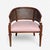 Hollywood Regency Regency Revival Cane Barrel-Back Armchair, 1970s For Sale - Image 3 of 18