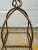Hollywood Regency 3 Tier gold rope iron etagere. Three glass removable shelves. Circa 1970’s Ideal for boudoir, bath or...