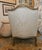 Wood Late 19th Century Pair of French-Style Louis XV Bergere Chairs and an Ottoman For Sale - Image 7 of 18