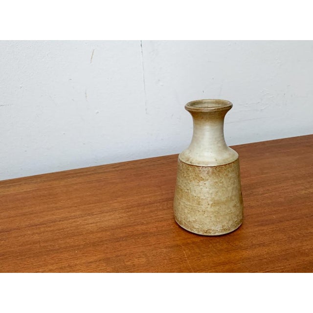 Ceramic Mid-Century Danish Studio Pottery Minimalist Vase from Søholm, 1960s For Sale - Image 7 of 17