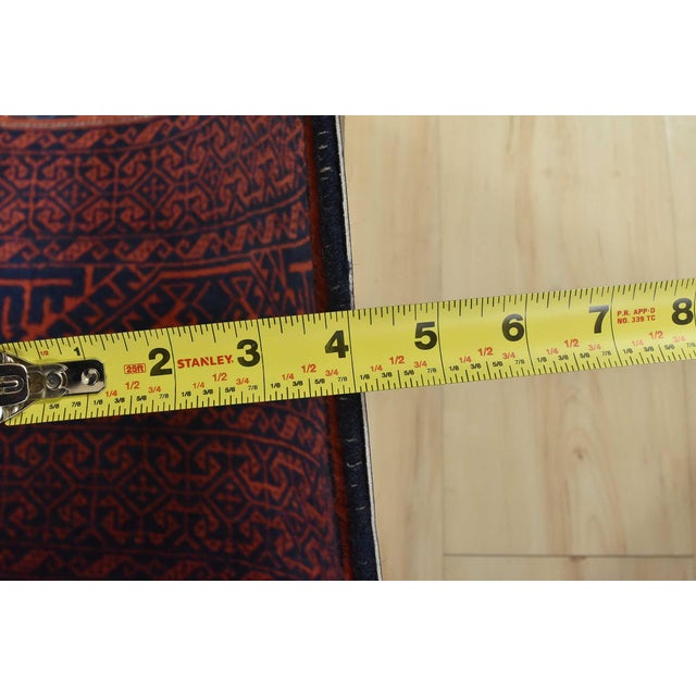 Baloch Rug 3’8” X 6’9” Ivory Wool Vintage Tribal Hand-Knotted Oriental Carpet For Sale - Image 13 of 15