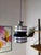 Black Silver, Black and Purple Trava Pendant Lamp by Carl Thore for Granhaga For Sale - Image 8 of 11