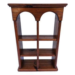 Ethan Allen Pine Shelf Etagere For Sale