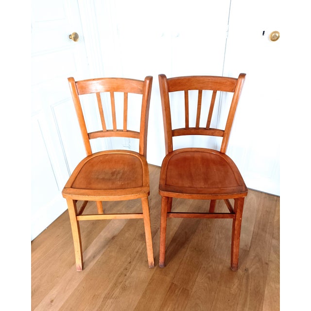 Bistro Chairs from Luterma, 1950s, Set of 2 For Sale - Image 6 of 8