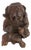 Hand-Carved Oak Wall Figure of a Woman, France, 1850s For Sale