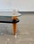 Late 20th Century Postmodern Wavy Glass and Lacquer Coffee Table For Sale In Milwaukee - Image 6 of 15