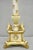 Antique Italian Hollywood Regency Cream Gold Giltwood Column Table Lamp W/ Swans For Sale - Image 4 of 12