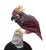 Exceptional luxury gemstone carving of a cockatoo designed by renowned gem artist Manfred Wild for Emil Becker,...