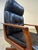 Mid-Century Scandinavian Modern Leather and Teak Swivel Chair, Norway, 1960s-1970s For Sale - Image 15 of 18