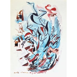 1970 Andre Masson Print Aurelia 2 For Sale