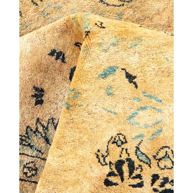 Textile Mogul Collection Hand-Knotted Area Rug - Beige 10' 3" x 18' 8" For Sale - Image 7 of 9