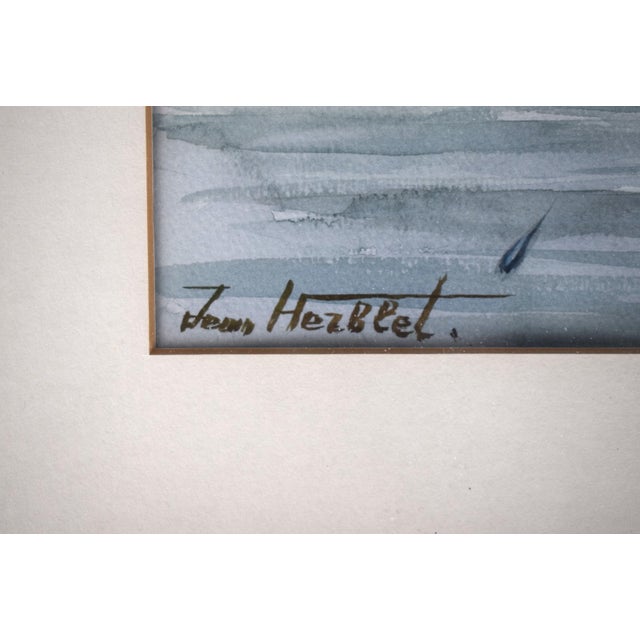 Mid 20th Century Mid 20th Century Three Ducks in Flight Over Marsh Ex- c.z. Guest Estate For Sale - Image 5 of 5