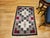 Vintage Native American Navajo Rug, Handwoven Wool, Allover Pattern, Ivory & Gray, 3x4 For Sale - Image 9 of 13