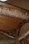 Vintage Hand Crafted Adirondack Style Log Wood Console Hall / Sofa Table - Angled Edge For Sale - Image 16 of 17