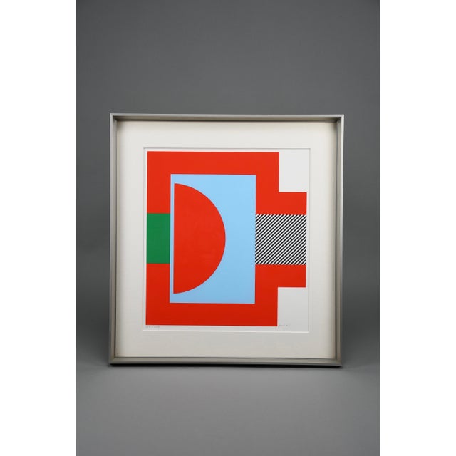 Kumi Sugaï, Festival A, 1970s, Silkscreen, Framed For Sale - Image 14 of 14