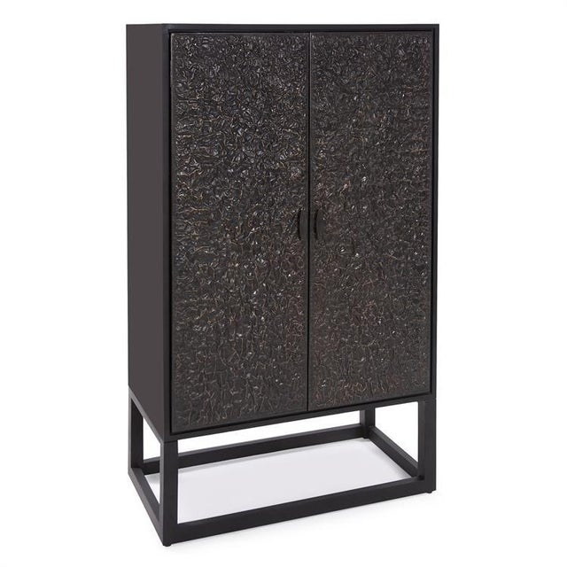 Kenneth Ludwig Chicago Glenn Tall Bar Cabinet For Sale - Image 9 of 9