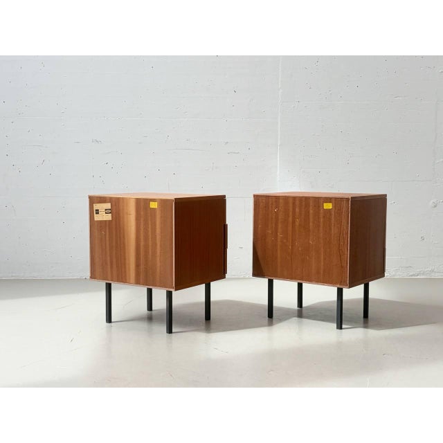 Vintage Bedside Tables by Günter Renkel, 1960s, Set of 2 For Sale - Image 14 of 15