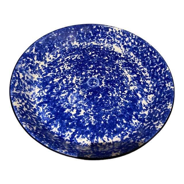 Spongeware Americana Bowl For Sale