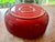 Vintage Crate & Barrel "Addison" Vibrant Two-Tone Orange and Red Glazed Ceramic Centerpiece Serving Bowl For Sale In Providence - Image 6 of 8