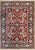8x10 Lila Chic Red Floral Traditional Hand Knotted Wool Carpet Rug For Sale