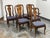 Queen Anne Henredon Vintage Folio Queen Anne Dining Chairs, Set of Six For Sale - Image 3 of 13