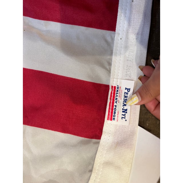 Late 20th Century Vintage "First Navy Jack" Flag For Sale - Image 4 of 5