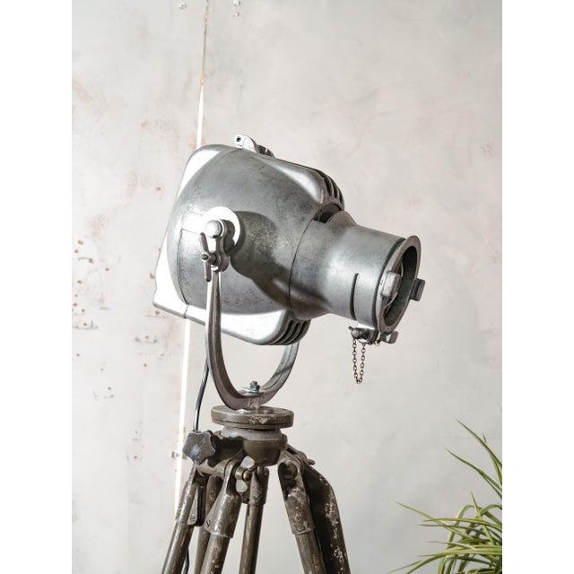 Patt 23 Spotlight Floor Lamp in Bead-Blasted Aluminium from Strand Electric, England, 1960s For Sale - Image 12 of 16