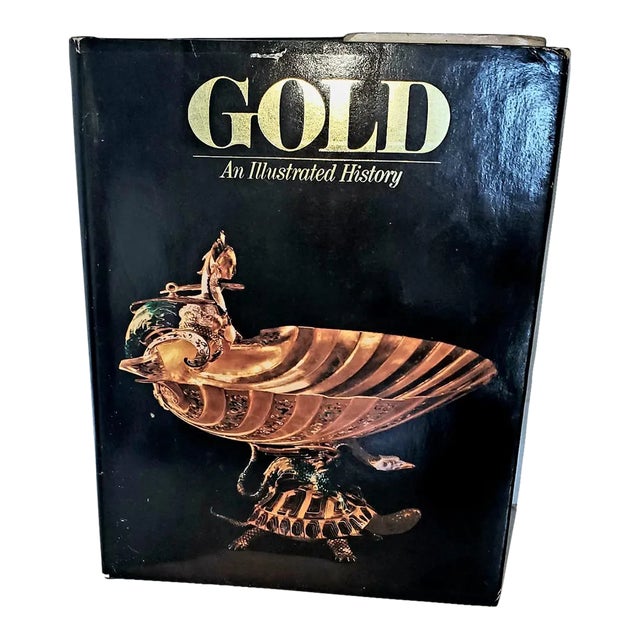 Gold an Illustrated History, Vintage Coffee Table Book For Sale