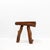 Brutalist Rustic Tripod Wooden Stool, 1950s For Sale - Image 11 of 13