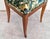 Biedermeier Lira Chair in Walnut Upholstered in Tropical Print Plush For Sale - Image 5 of 12