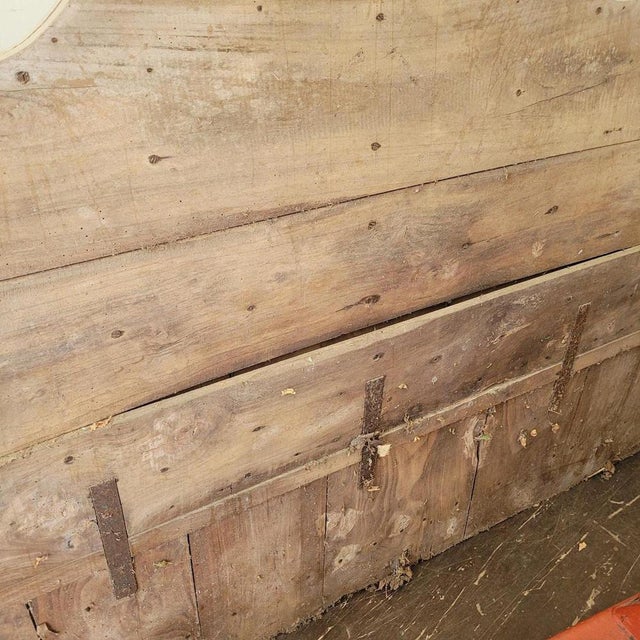 Castle Entrance Benches with Storage Compartments in Painted Wood, 19th Century, Set of 3 For Sale - Image 3 of 18