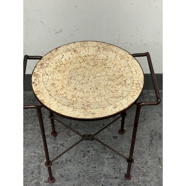 Maitland-Smith Tray Top Front Side Table For Sale - Image 9 of 12