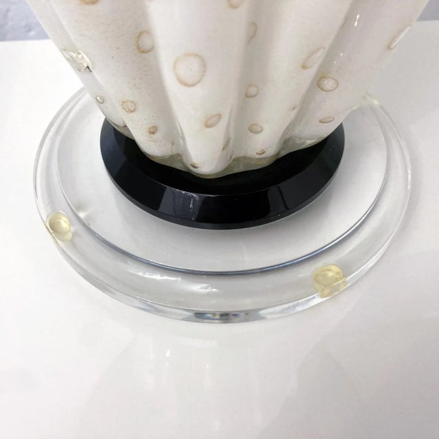 Murano Glass Table Lamps - a Pair, 1960s For Sale - Image 10 of 11