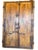 French Antique Walnut Pair of Doors With Original Hardware For Sale - Image 4 of 5
