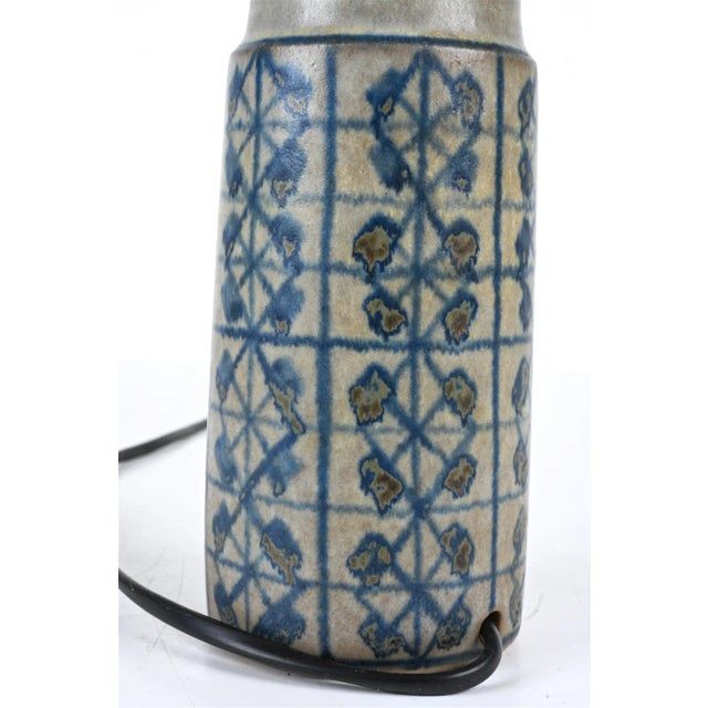 1960s 1960s's Danish Mid Century Ceramic Tabletop Lamp by Marianne Starck for Michael Andersen For Sale - Image 5 of 10