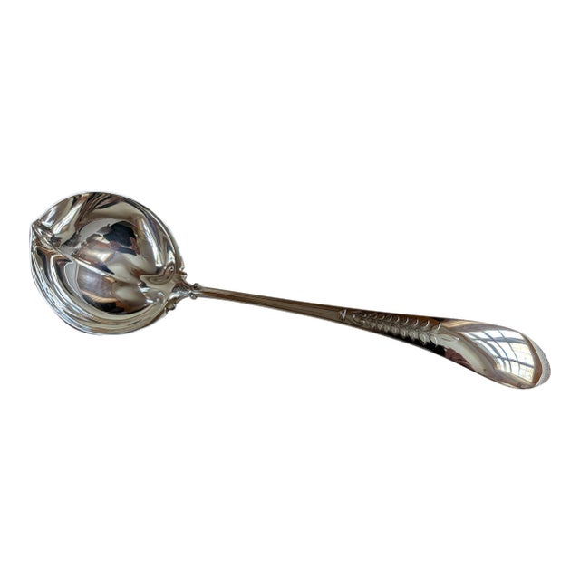 Gorham "Palm" Sterling Silver Soup Ladle, 1897 For Sale