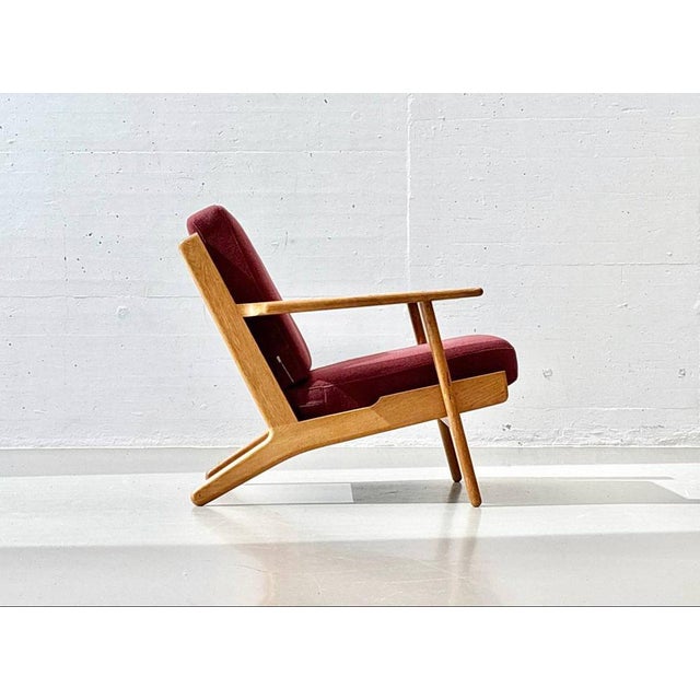 GE 290 Easy Chair by Hans J. Wegner for Getama, 1950s For Sale - Image 15 of 18
