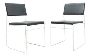 Set of Wire Dining Chairs, 1960s