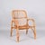 Mid-Century Italian French Riviera Rattan and Bamboo Armchair, 1960s For Sale - Image 10 of 15