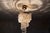 1960s French Style Custom Designed Crystal Waterfall Flush Mount Chandelier – 1 Light For Sale - Image 13 of 18