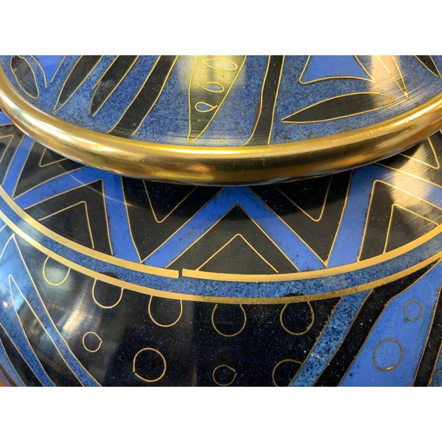 20th Century Cloisonne Vessel For Sale - Image 10 of 10