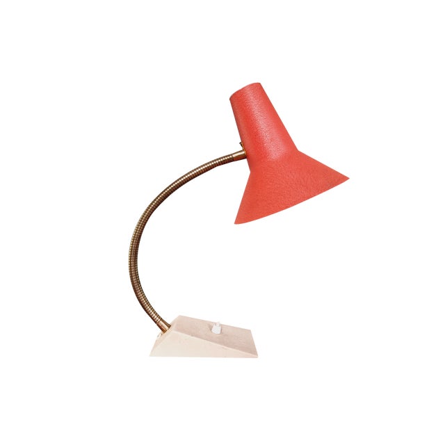 Metal Desk Lamp from Sis, Germany, 1960s For Sale