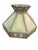 Antique Lamp Shade Green Slag Glass Hanging Light Chandelier Sarama For Sale - Image 15 of 18
