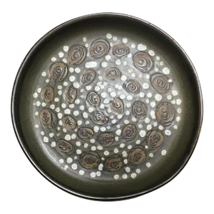 1960s Midcentury Gordon and Jane Martz for Marshall Studios Ceramic Charger